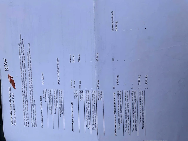 2008 iveco 65c18 vrachtwagen met trekhaak - afbeelding 50 van  56