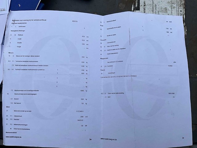 2008 iveco 65c18 vrachtwagen met trekhaak - afbeelding 49 van  56