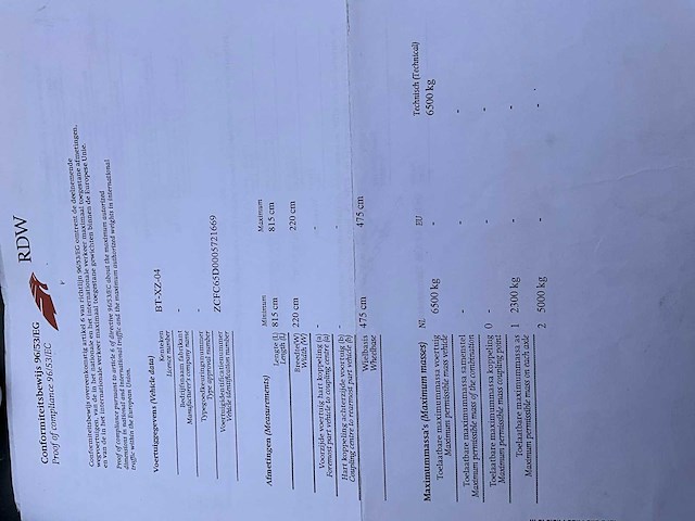 2008 iveco 65c18 vrachtwagen met trekhaak - afbeelding 50 van  56