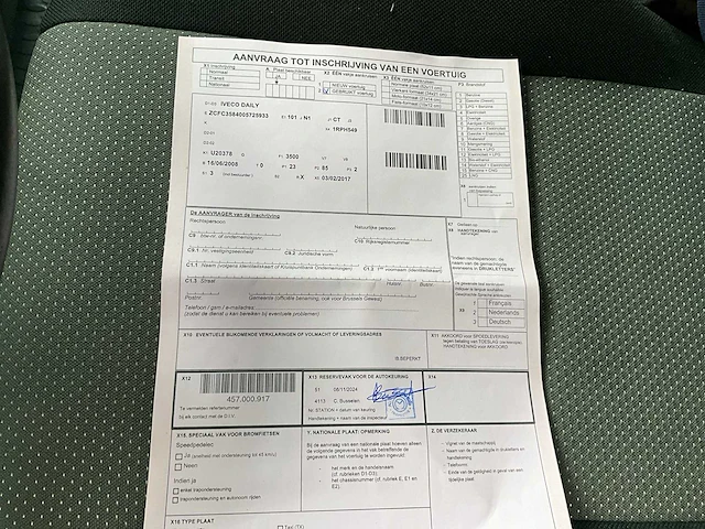 2008 iveco daily 35c12 bedrijfswagen elektrische kipper - afbeelding 47 van  52
