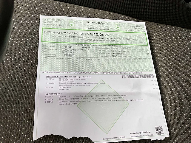 2008 iveco daily 35c12 bedrijfswagen elektrische kipper - afbeelding 48 van  52