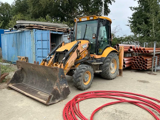 2008 jcb 3cx-4t graaflaadmachine - afbeelding 1 van  19