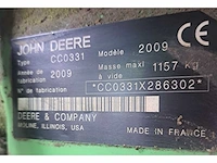 2008 john deere cc0331 schijvenmaaier met kneuzer - afbeelding 14 van  21