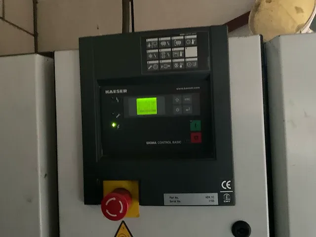 2008 kaeser ask22 luchtcompressor - afbeelding 4 van  5
