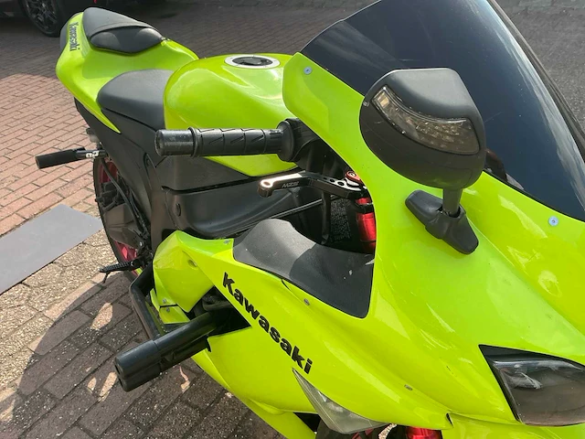 2008 kawasaki zxr600 motorfiets - afbeelding 13 van  15