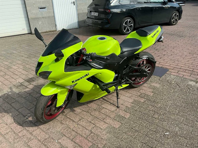 2008 kawasaki zxr600 motorfiets - afbeelding 1 van  15
