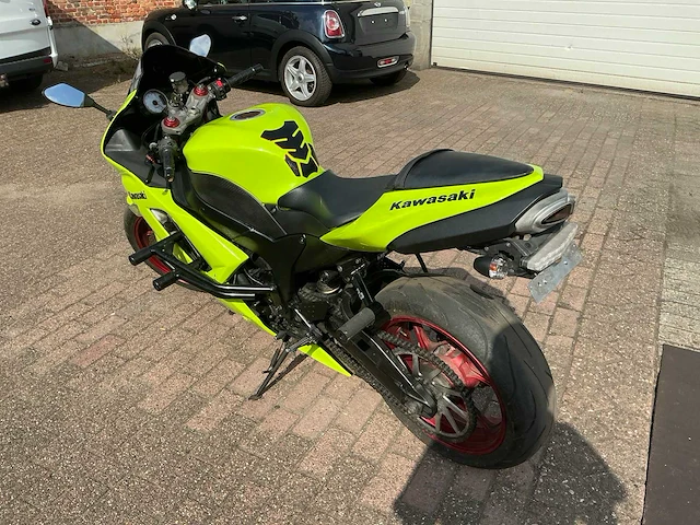 2008 kawasaki zxr600 motorfiets - afbeelding 3 van  15