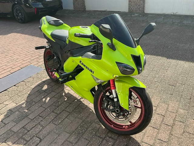 2008 kawasaki zxr600 motorfiets - afbeelding 7 van  15