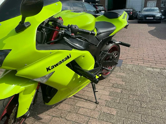 2008 kawasaki zxr600 motorfiets - afbeelding 9 van  15