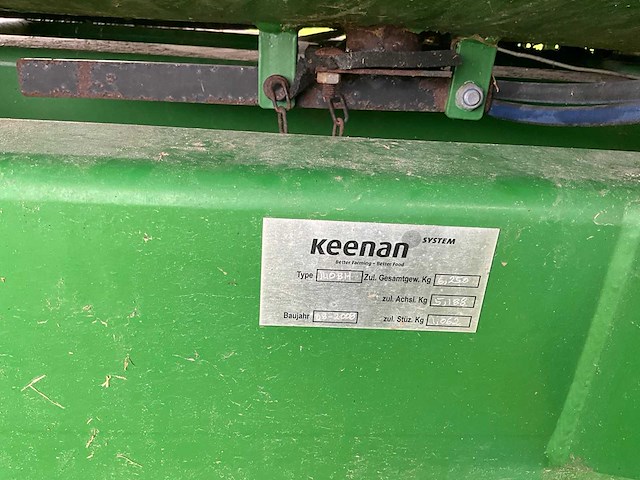 2008 keenan klassiek 140 voermengwagen - afbeelding 8 van  16