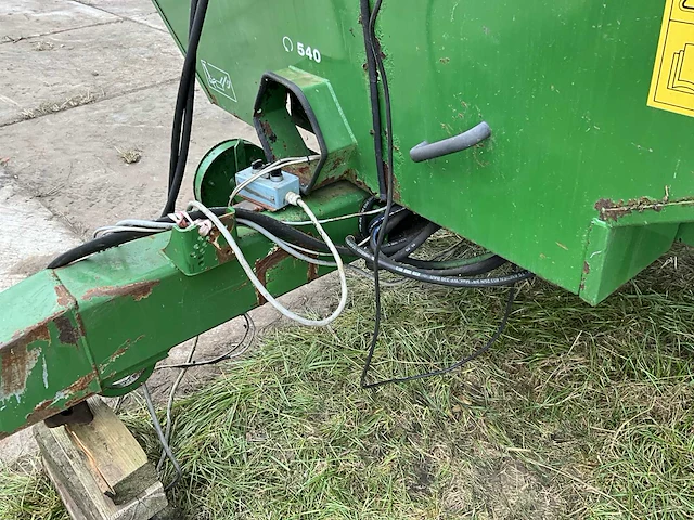 2008 keenan klassik 140 bale handler voermengwagen - afbeelding 8 van  21