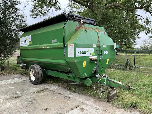 2008 keenan klassik 140 bale handler voermengwagen - afbeelding 1 van  21