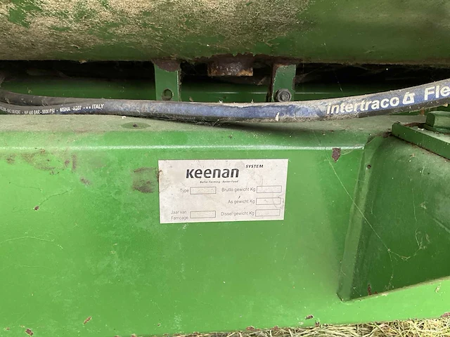 2008 keenan klassik 140 bale handler voermengwagen - afbeelding 14 van  21
