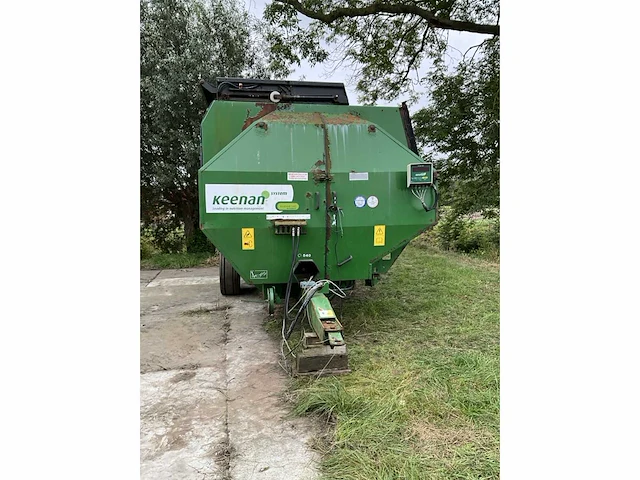 2008 keenan klassik 140 bale handler voermengwagen - afbeelding 12 van  21