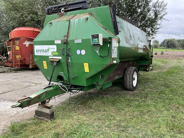 2008 keenan klassik 140 bale handler voermengwagen - afbeelding 15 van  21