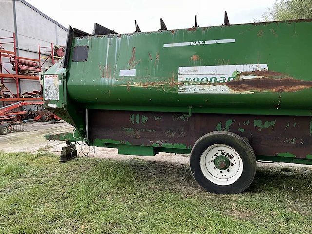 2008 keenan klassik 140 bale handler voermengwagen - afbeelding 16 van  21