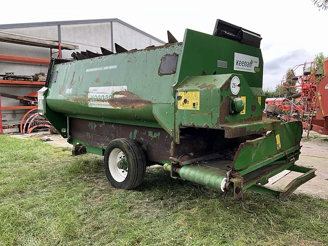 2008 keenan klassik 140 bale handler voermengwagen - afbeelding 18 van  21