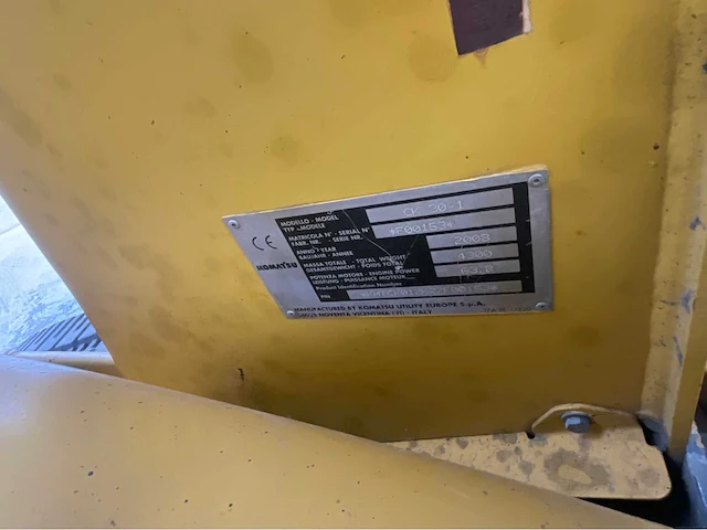 2008 komatsu ck30-1 landbouw diversen - afbeelding 5 van  13