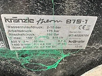 2008 kranzle 875-1 therm hogedrukreiniger - afbeelding 2 van  10