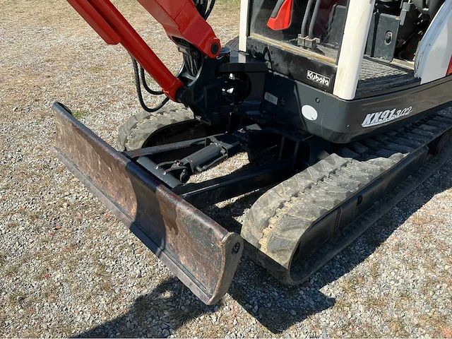 2008 kubota kx91-3 rupsgraafmachine + 3 bakken - afbeelding 3 van  20