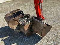 2008 kubota kx91-3 rupsgraafmachine + 3 bakken - afbeelding 9 van  20