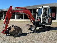 2008 kubota kx91-3 rupsgraafmachine + 3 bakken - afbeelding 1 van  20
