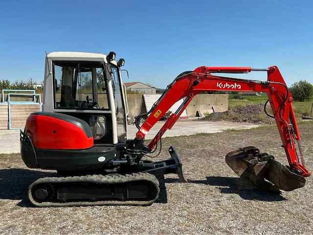 2008 kubota kx91-3 rupsgraafmachine + 3 bakken - afbeelding 17 van  20