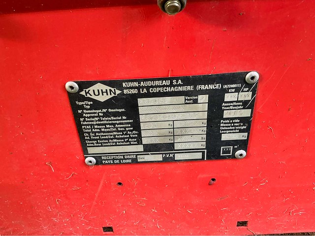 2008 kuhn stroblazer primor 2060h overige agrarisch - afbeelding 21 van  21