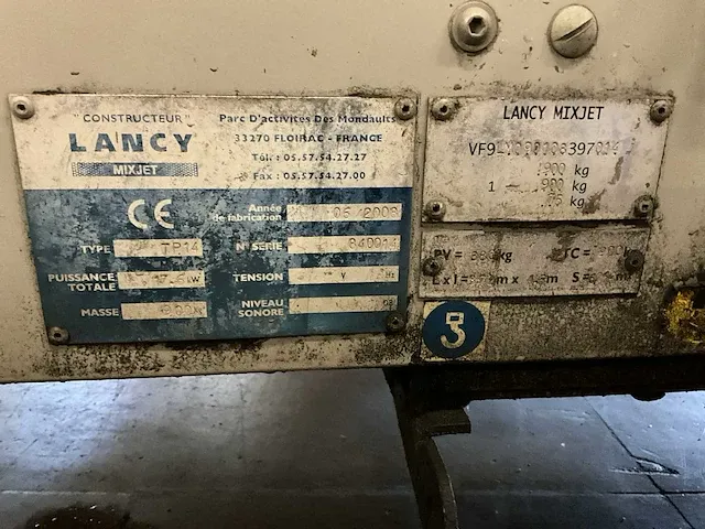 2008 lancy mixjet tp14 spuitpomp - afbeelding 6 van  16