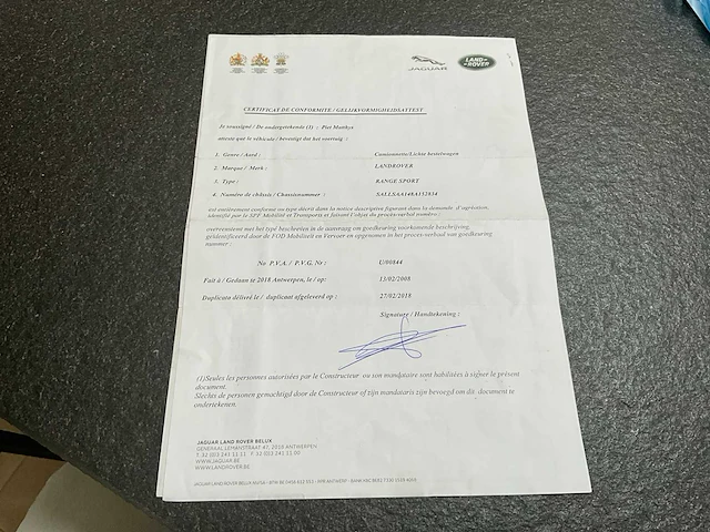2008 land rover rangesport lichte vracht - afbeelding 46 van  50