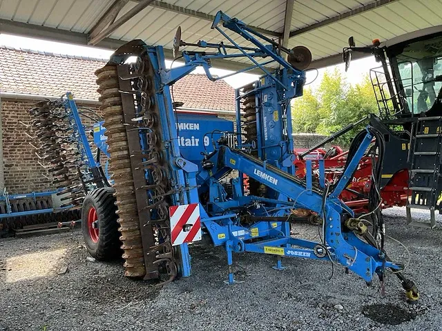 2008 lemken zirkon 10/600ka + solitair 9/600 zaaimachine - afbeelding 1 van  18