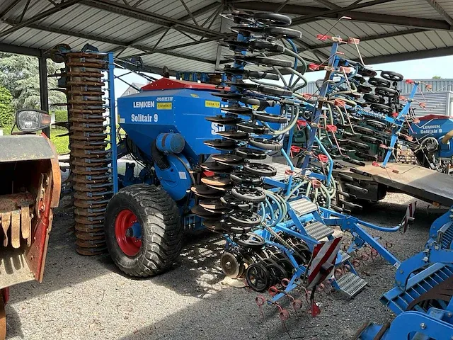 2008 lemken zirkon 10/600ka + solitair 9/600 zaaimachine - afbeelding 12 van  18