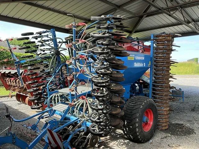 2008 lemken zirkon 10/600ka + solitair 9/600 zaaimachine - afbeelding 13 van  18