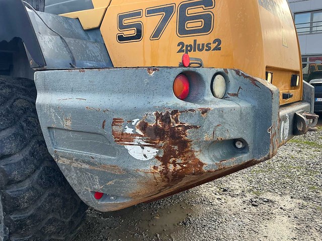 2008 liebherr l576 2plus2 wiellader - afbeelding 4 van  38