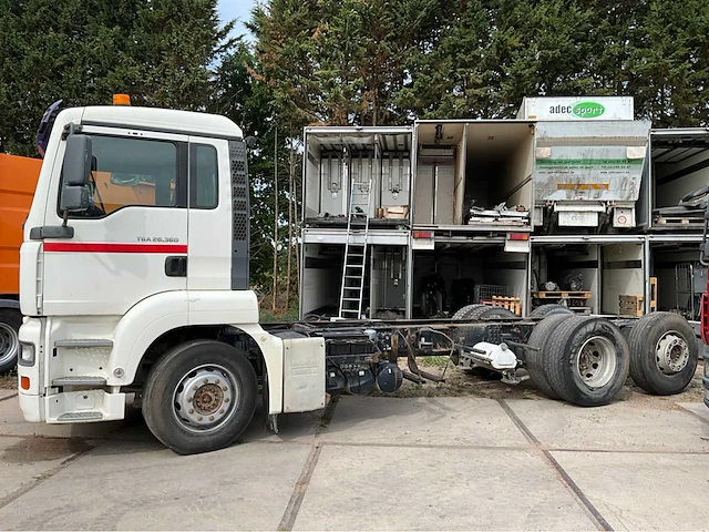 2008 man tga 26.360 chassis - afbeelding 12 van  33