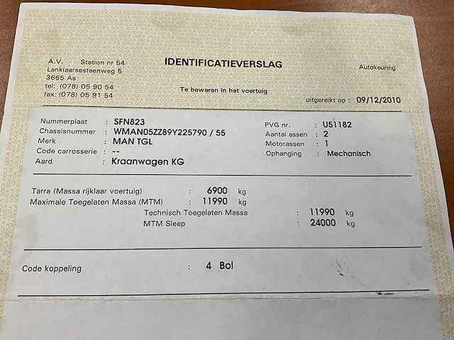 2008 man tgl 112.180 hoogtewerker - afbeelding 32 van  40
