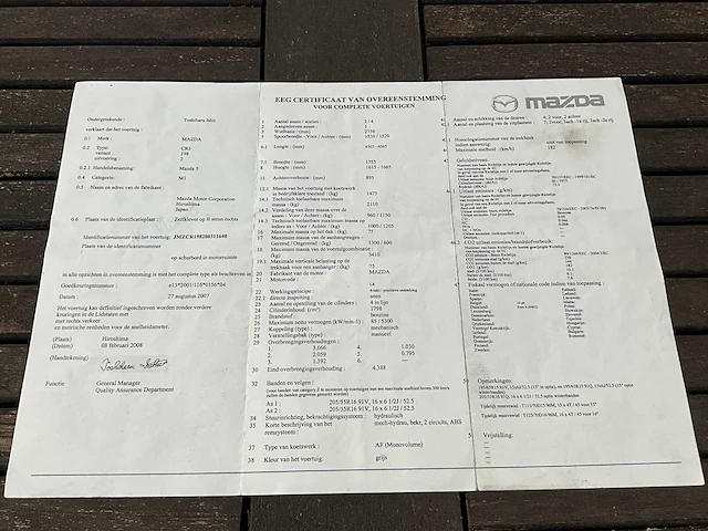 2008 mazda 5 - afbeelding 32 van  39