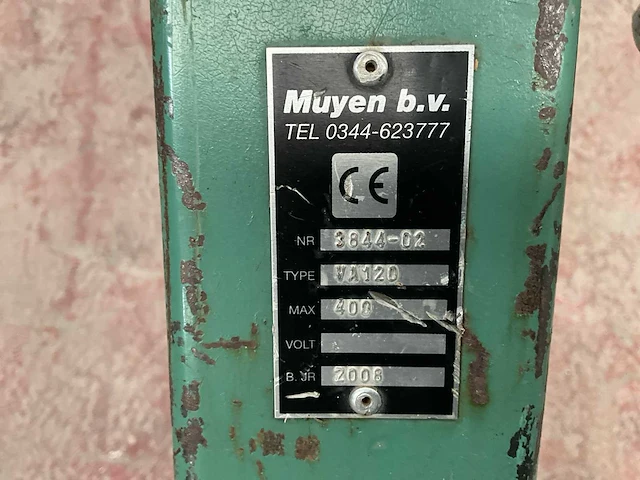 2008 muyen va120 hijswagen - afbeelding 5 van  5