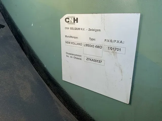 2008 new holland lm5040 verreiker - afbeelding 6 van  20