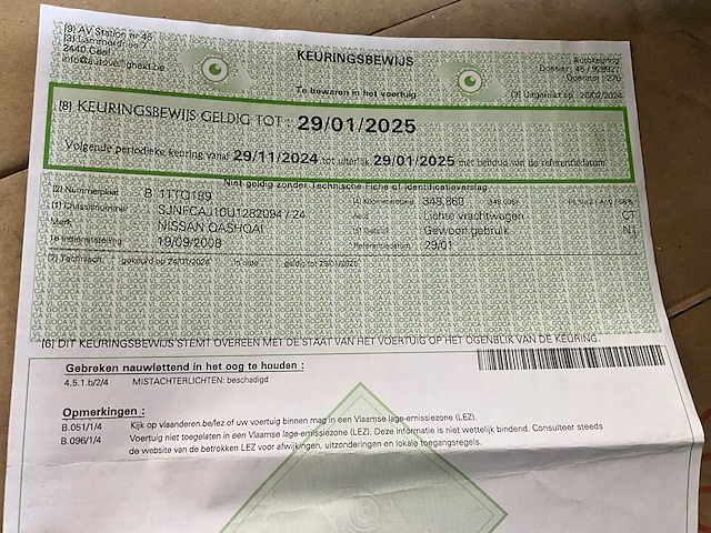 2008 nissan qashqai lichte vracht - afbeelding 41 van  50