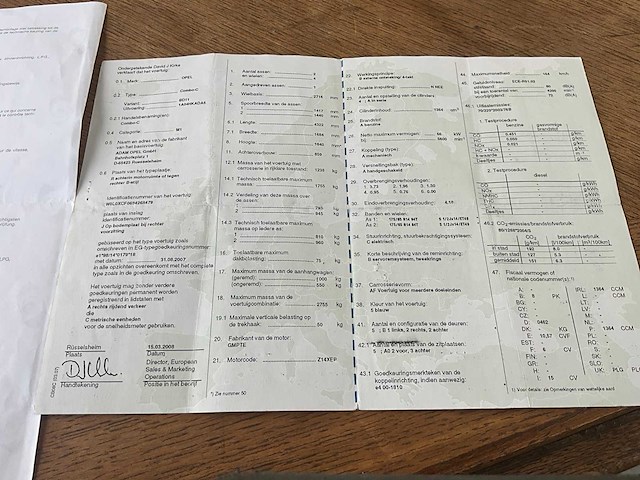 2008 opel combo - afbeelding 21 van  28