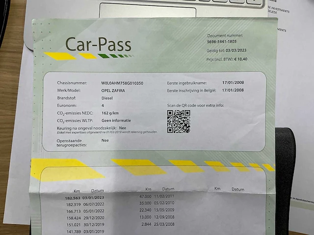2008 opel zafira personenauto (7 plaatsen!) - afbeelding 20 van  42