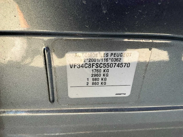 2008 peugeot 308 - afbeelding 24 van  30