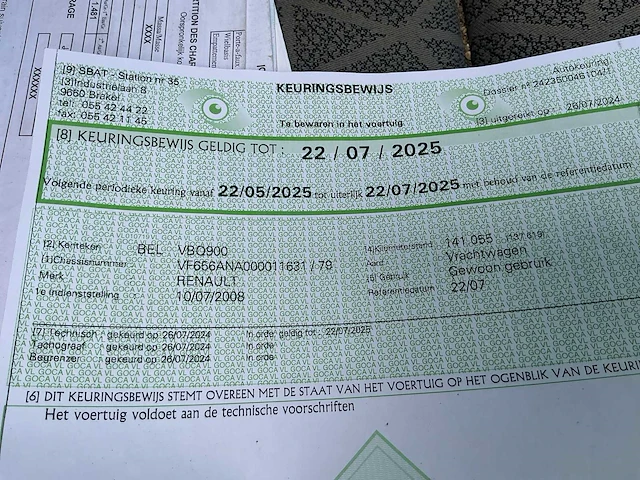 2008 renault mascott vrachtwagen - afbeelding 44 van  55