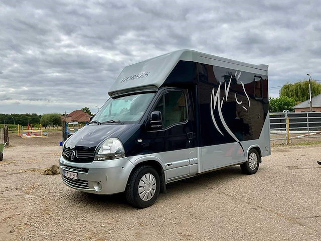 2008 renault master paardencamionette - afbeelding 1 van  40