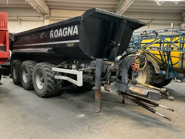 2008 roagna r650tp 3-assige landbouwkipper, boorddocumenten aanwezig - afbeelding 1 van  12