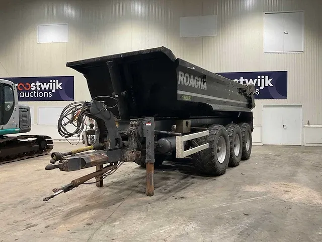 2008 roagna r650tp 3-assige landbouwkipper, boorddocumenten aanwezig - afbeelding 5 van  12