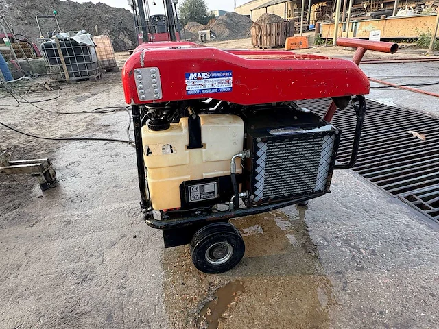 2008 rotair vrk120 zuigercompressor met benzinemotor - afbeelding 2 van  3