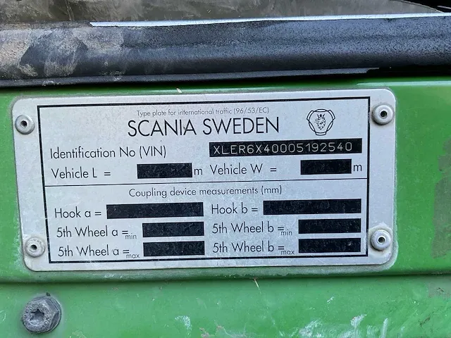 2008 scania r500 v8 vrachtwagen - afbeelding 2 van  13