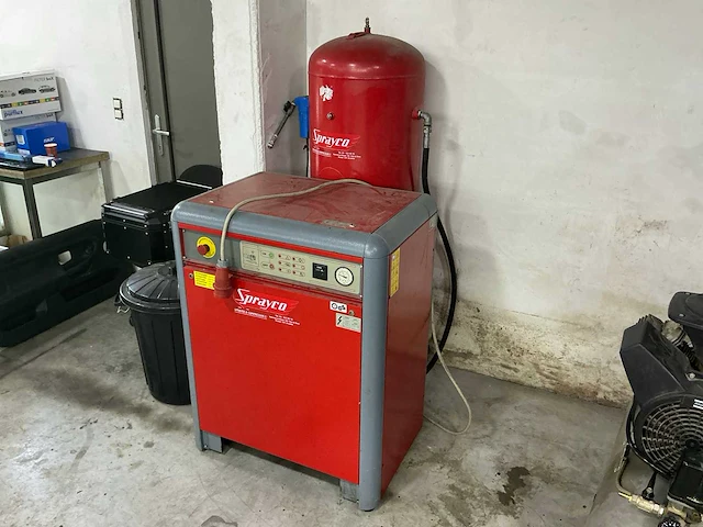 2008 sprayco by shamal zt 851 sd luchtcompressor - afbeelding 1 van  9